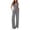 *Gray, variant on Women's 2 Piece Drawstring Sweatsuit Sets,Short Sleeve Crop Top and Wide Leg Pants For Women,Ladies Y2K Going Out Outfits with Pockets,Black,S-2XL