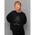 thumbnail image 2 of Modern Y2k Techno Style Sweatshirt Women -Image by Shutterstock, Female Large, 2 of 4