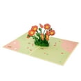 thumbnail image 4 of Poppy Flowers Pop Up Card, 4 of 5