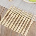thumbnail image 2 of Bamboo Mini Tasting Forks Fruit Picks Party Supplies Portable Cake Fruit Appetizer Dessert Picks, 2 of 6