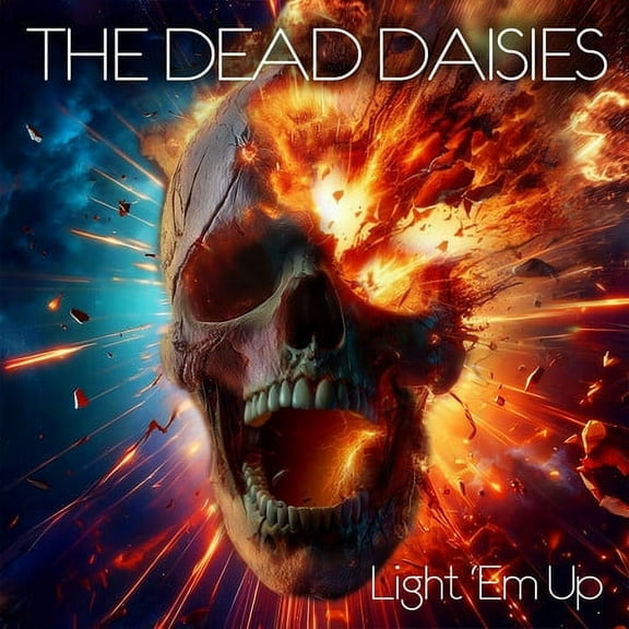 The Dead Daisies - Light 'Em Up - Marbled Orange/Red - Music & Performance - Vinyl