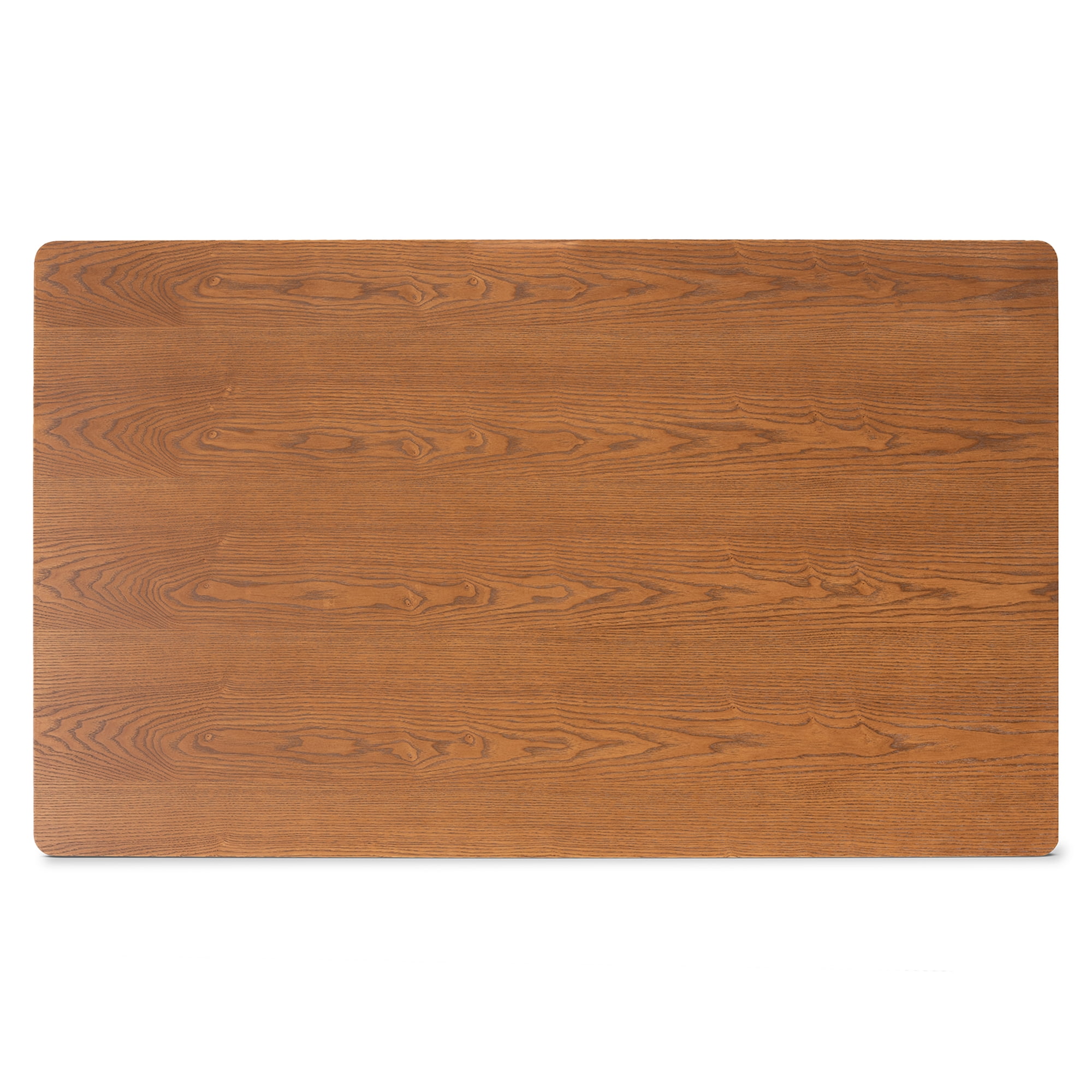 Baxton Studio Riordan Mid-Century Dining Nook Set, 4-Piece, Walnut Brown