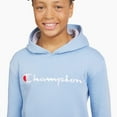 thumbnail image 4 of Boys 8-20 Champion® Signature Fleece Logo Pullover Hoodie Color: Khaki Size: X LARGE, 4 of 4