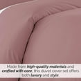 thumbnail image 2 of Southshore Fine Living, Inc. Premium Collection Oversized California King Duvet Cover Set, Rose, 2 of 9