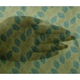 thumbnail image 4 of oneOone Viscose Chiffon Fabric Leaves Block Printed Fabric 1 Yard 42 Inch Wide, 4 of 4