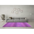 thumbnail image 3 of Ahgly Company Indoor Round Southwestern Purple Country Area Rugs, 4' Round, 3 of 4