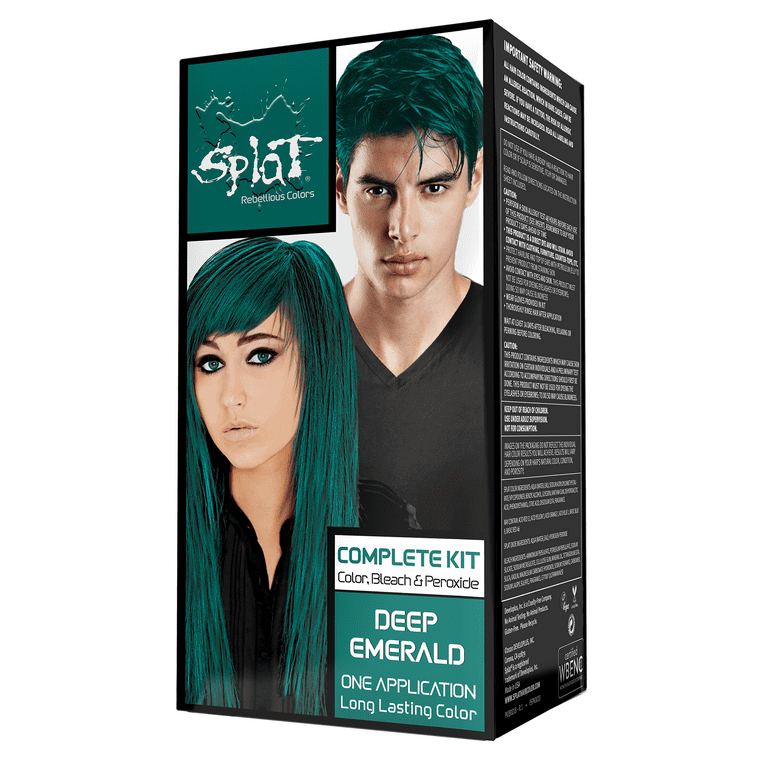Splat Original Complete Kit (Blue Envy) - Semi-Permanent Hair Dye