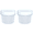 D*2, variant on Reusable Small Plastic Containers with Screw Lids, Small Food Storage Freezer Containers, Stackable Food Storage Jars, Sauce Condiment Jars Lunch Box Accessories