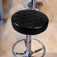 thumbnail image 4 of FUTUREORYY Repuesto Redondo De Asiento Para Taburete Con Cojín Acolchonado En PU Negro, 4 of 7