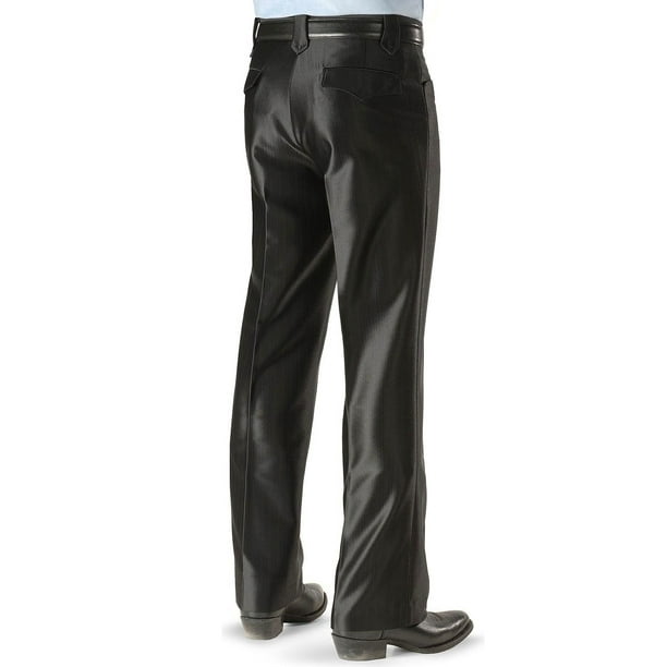 Circle S Circle S Mens Black Polyester Western Swedish Knit Ranch