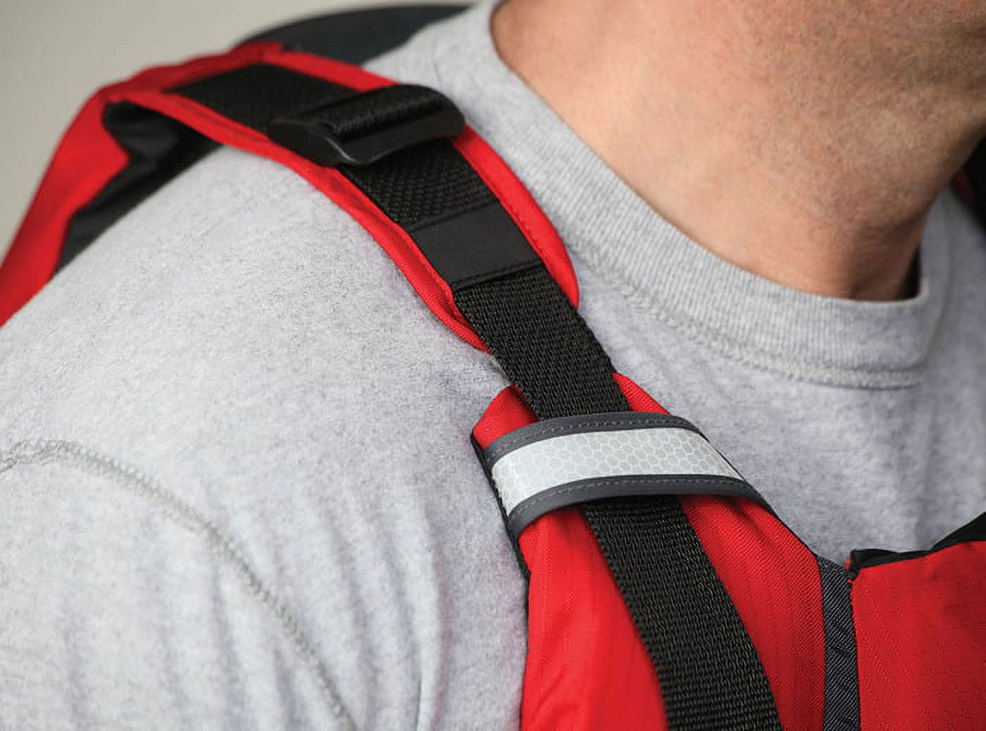 Onyx MoveVent Torsion Kayak Paddle Life Vest Teen or Adult size XL/2XL Red