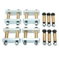 thumbnail image 1 of Shackle Upgrade Kit, Suspension System Shackle Kit Steel Rustproof Tandem Axle With Bushings For CRE3000 Stock Equaflex With 2.25in Shackles, 1 of 8