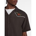 thumbnail image 4 of No Boundaries Embroidered Western Shirt with with Short Sleeves, Men's XS-5XB, 4 of 6