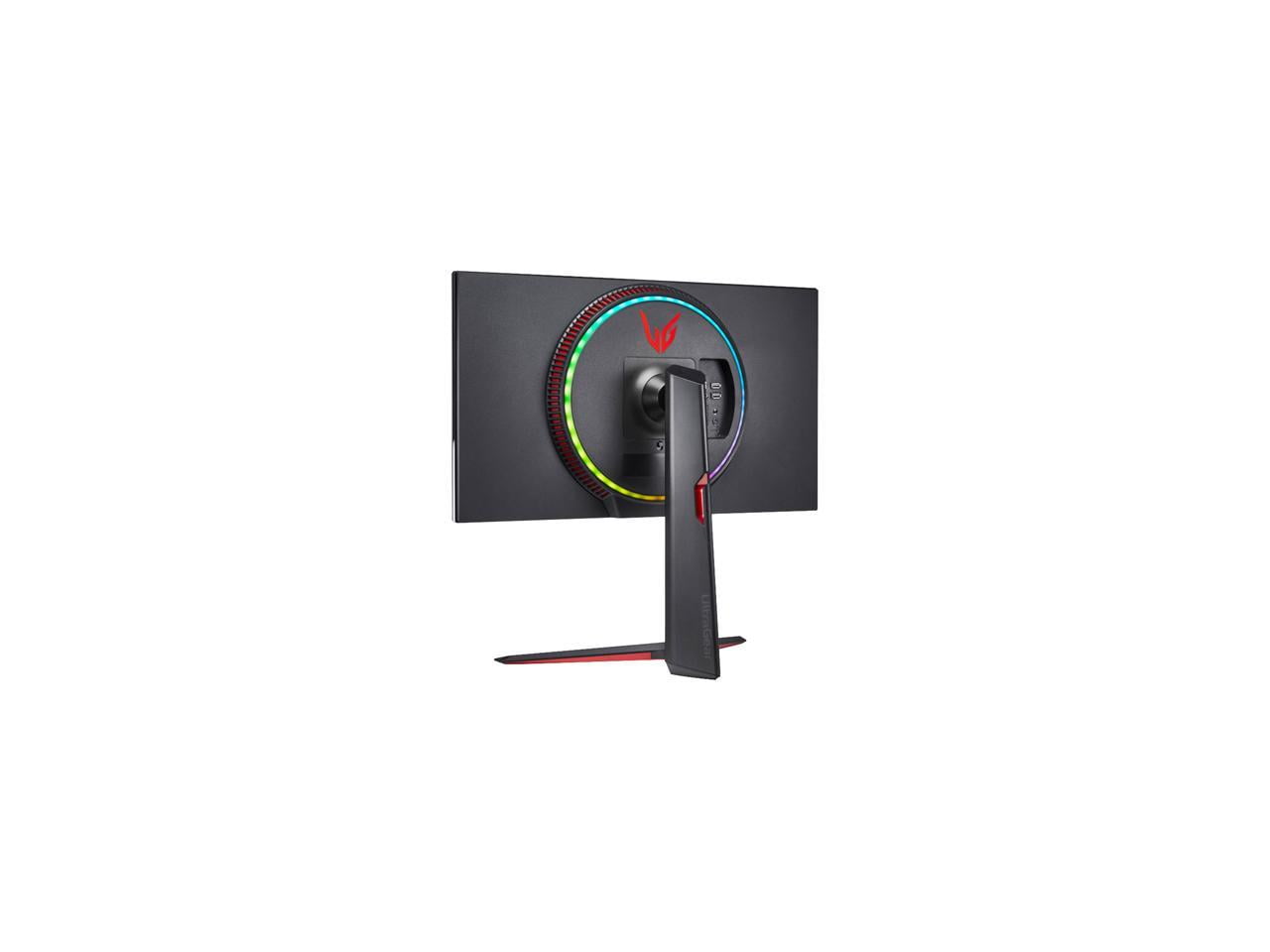 LG Monitor Gamer 27 UltraGear - Full HD, Panel IPS, 144Hz(1ms), G-Sync y  FreeSync Premium, HDR10 (27GN60R-B)