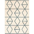 thumbnail image 1 of ECARPETGALLERY Ana Ivory & Blue Rug, 1 of 9