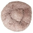thumbnail image 2 of Pet Life PB111PKLG Nestler High-Grade Plush & Soft Rounded Dog Bed, Pink - Large, 2 of 3