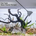 thumbnail image 2 of Raspador de Algas Único Bargains para Acuarios de Vidrio Limpiador de Tanques de Peces con 10 Cuchillas Herramienta de Limpieza de Acuarios Duradera Resistente a la Corrosión Negra 1 Juego 26.38 in, 2 of 7