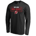 thumbnail image 2 of Men's Black New Jersey Devils Iconic Collection We Are Long Sleeve T-Shirt, 2 of 3