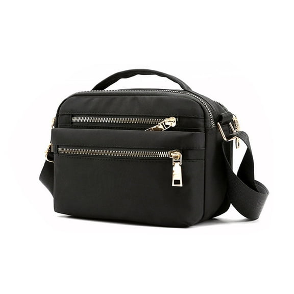 Multi Pockets Shoulder Handbags Small Lightweight Travel Purse Adjustable Strap