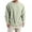 Z14Light Green, variant on JAKANYQ Men Solid Color Winter Round Neck Hooded Sweatshirt Casual Tops Loose Comfortable Lightweight Trendy Pullover