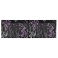 thumbnail image 6 of Yayeee Kitchen Valance Rod Pocket 54" x 18" Living Room Window Curtain, Gothic Floral Print, 6 of 6