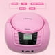 thumbnail image 2 of Reproductor de CD portátil LONPOO Boombox, Bluetooth, radio FM USB, 28 cm, 2 of 8