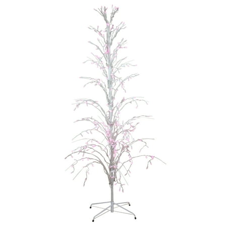 4 Pink Led Lighted Christmas Cascade Twig Tree Outdoor Decoration 4 Pink Led Lighted Christmas Cascade Twig Tree Outdoor Decoration