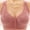 Pink, variant on SMihono Daisy Bras for Older Women 2025 Front Closure Bra Cotton Bra Full Coverage Comfortable Bra No Underwire Plus Size Bra Beige 40