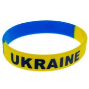 Support Ukraine Unisex Rubber Bracelet