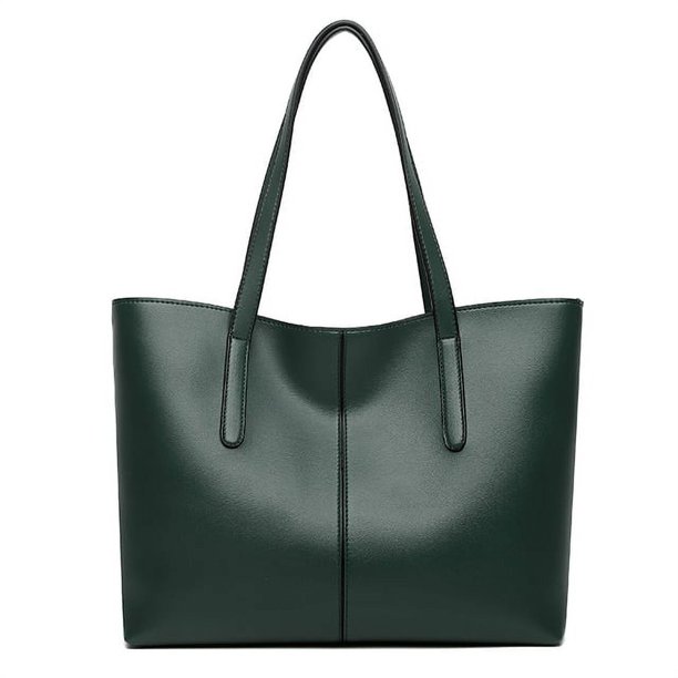 LHSHID New Large Womens Bag Large Capacity Shoulder Bags PU Leather Shoulder Bags Ladies Wild Bags Sac a Main Femme