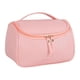 thumbnail image 2 of Large Capacity Artificial Leather Makeup Bag Portable Travel Cosmetic Bag Multifunction Storage Pouch Zipper Organizer Toiletry Bag, 2 of 5