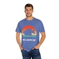 thumbnail image 4 of Humorous Angler Angling Fish Catching Catch Enthusiast Novelty Trawler Trawling Rod Fisher Baiting Lover Unisex Garment-Dyed T-shirt, 4 of 4