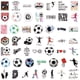 thumbnail image 3 of Pegatinas de fútbol| 50 pegatinas de vinilo para deportes de fútbol para niños, adolescentes y niñas, U, 3 of 5