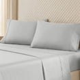thumbnail image 4 of Superior Egyptian Cotton 530 Thread Count Deep Pocket Sheet Set, Split King Size, Platinum, 4 of 5