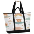 thumbnail image 2 of Large Hand-held Ice Pack Picnic Bag Insulation and Refrigeration Suitable for Shopping Picnics and Camping Cool Cartoon Rainbow Bear, 2 of 8