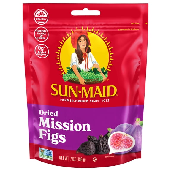 (3 Pack) Sun-Maid California Mission Figs, 7 oz