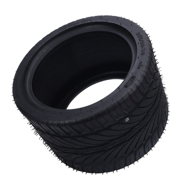 ATV Tire, 10 Inch All Terrain Tread, Protruding Design for Stability Grip, 6PR Puncture Proof Layer, Fits ATV UTV Go Kart Cart or Garden Lawn Mower