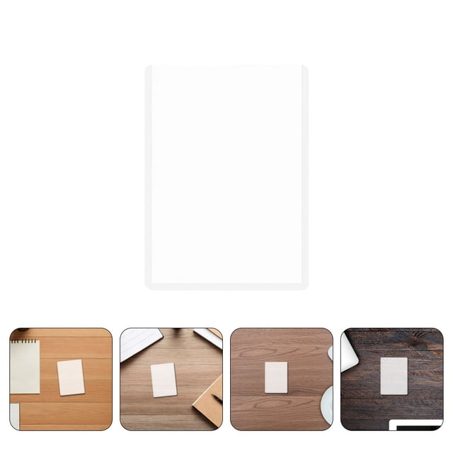 HAMPPLIES 25Pcs Card Protective Sleeves Transparent PVC Hard Covers for Playing and Trading Cards