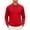 Red, variant on Men's Long Sleeve Golf Shirt Buttons Lapel Collared Dressy Tops Moisture Wicking Athletic Casual Travel Blouse (L, Navy)