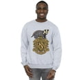 thumbnail image 2 of Harry Potter Sweat-Shirt Homme Hufflepuff Sketch Crest, 2 of 3