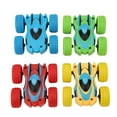 thumbnail image 2 of Stunt Car Toy, 360-Degree Rotation Plastic Impact Resistant Inertia Car Toy, Fall Resistant Easy To Operate For Above 3 Years Old Kids Home Outdoor 4pcs / Set, 2 of 8