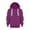 Purple, variant on WOYY Toddler Boys Hoodie Solid Color Casual Active Hooded Sweatshirt Pullover, Sizes 4-5Y