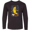 thumbnail image 3 of Inktastic Skateboarding Banana Funny Skater Long Sleeve Youth T-Shirt, 3 of 5