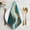 Green, variant on Teal Marble Cloth Napkins, Modern Abstract Gold Fluid Art Washable and Reusable Dinner Napkins Set of 8, Table Napkin for Kitchen Party Birthday Wedding Hotel Housewarming 20"x20"