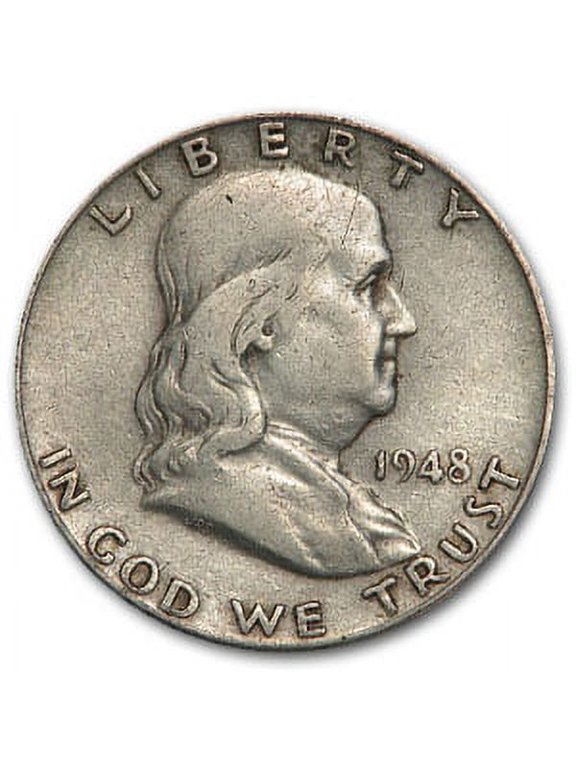 1948-D Franklin Half Dollar Fine/XF