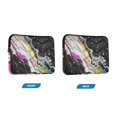 thumbnail image 7 of FORMRS 13-13.3 inch Laptop Sleeve Case Soft Carrying Quilted Computer Bag Cover, Colorful White, 7 of 7