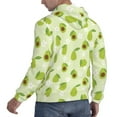 thumbnail image 6 of Daiia Avocado With Leaf And Flower for Men's Fashion Hoodies & Sweatshirts with Kangaroo Pocket Hooded Sweatshirt Breathable & Moisture Wicking-XX-Large, 6 of 7