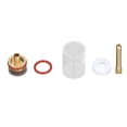 thumbnail image 2 of Kit de accesorios para antorcha de soldadura TIG, copa de vidrio para soldador de argón, para WP-17/18/26 de 2,4 mm, 2 of 14