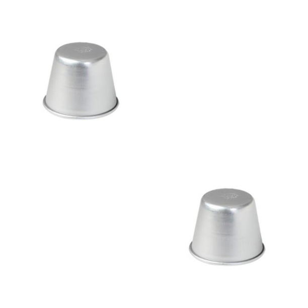 Naiovety 8 Uds. De moldes de acero inoxidable asequibles y respetuosos con el medio ambiente para hornear, molde para hornear sostenible, M-B01 M-B01 2Conjunto