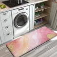 thumbnail image 3 of Pink Gold Marble Pattern Kitchen Rug Mat,Kitchen Runner Rugs Non Skid Washable,Decorative Kitchen Floor Mats for Kitchen,Sink,Laundry,17"x47.2", 3 of 7